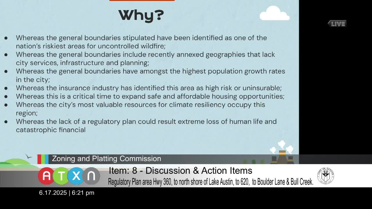 Planning Commission highlights extreme wildfire risks in rapidly growing annexed area