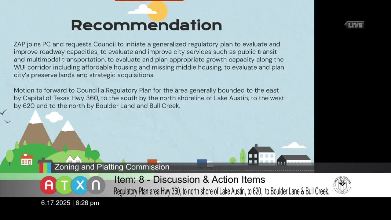 Residents urge Austin Council to support small area plan for RM 2222 Corridor