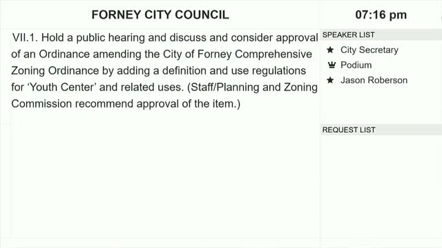 Forney Council approves rezoning for Carter Automotive expansion at 305 Oak Street