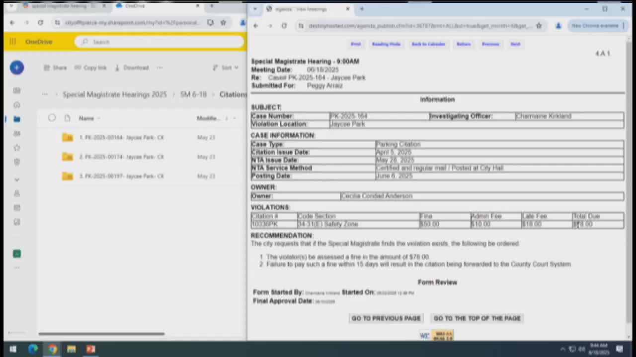 City imposes fines for multiple code violations at JC Park and local properties