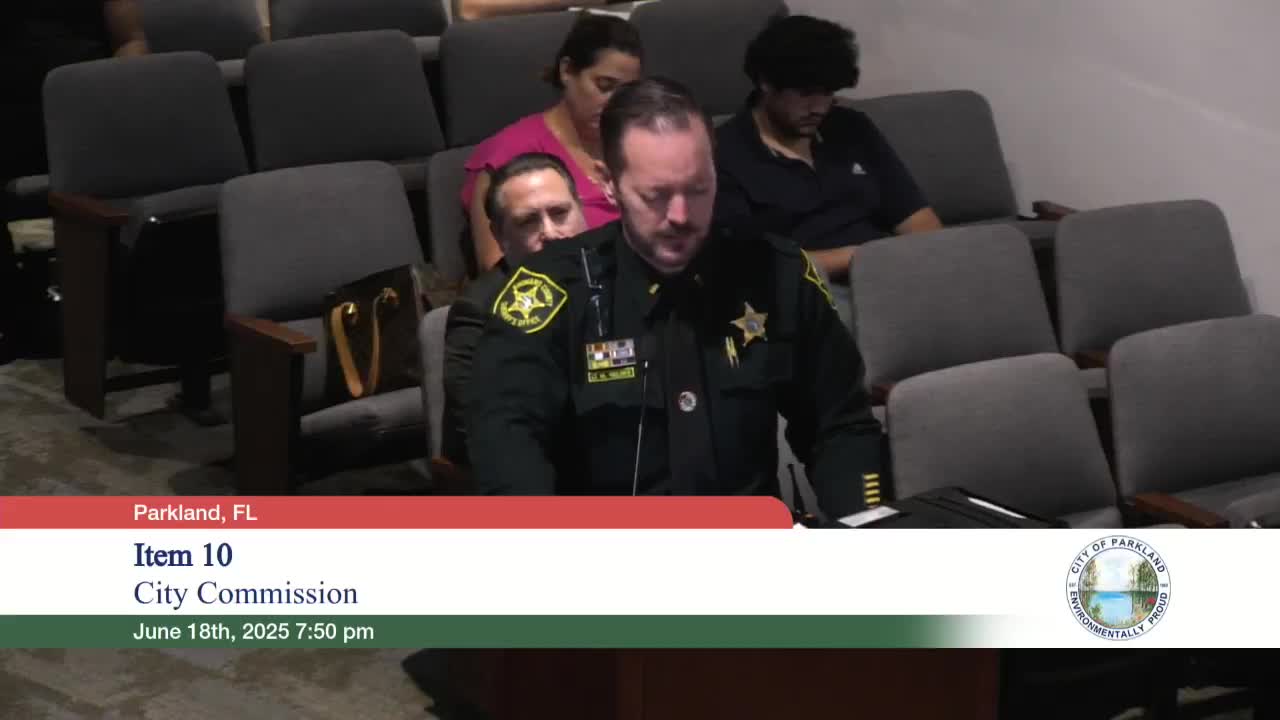 Parkland reports May police activity including 8 arrests and 703 community interactions