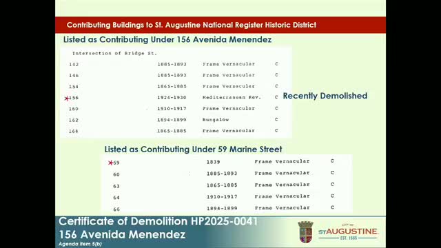 Florida site file documents building's history dating back to 1839