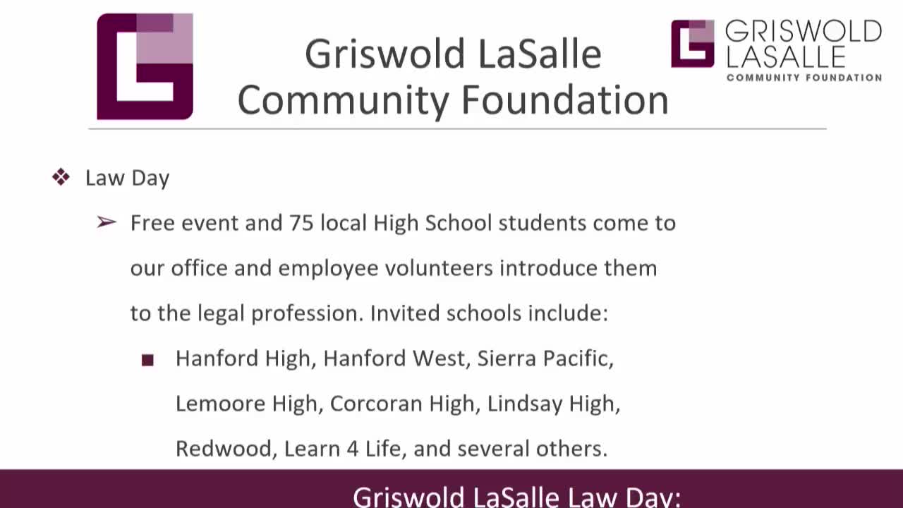 Community Foundation hosts King's Community Kickoff for paralegal scholarship expansion
