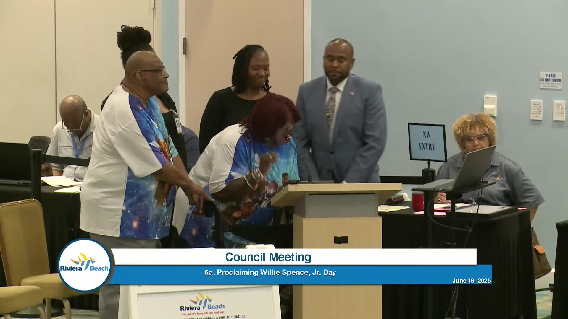 Willie Spence Champions Foundation hosts tree planting and speech program at Diplomat Center