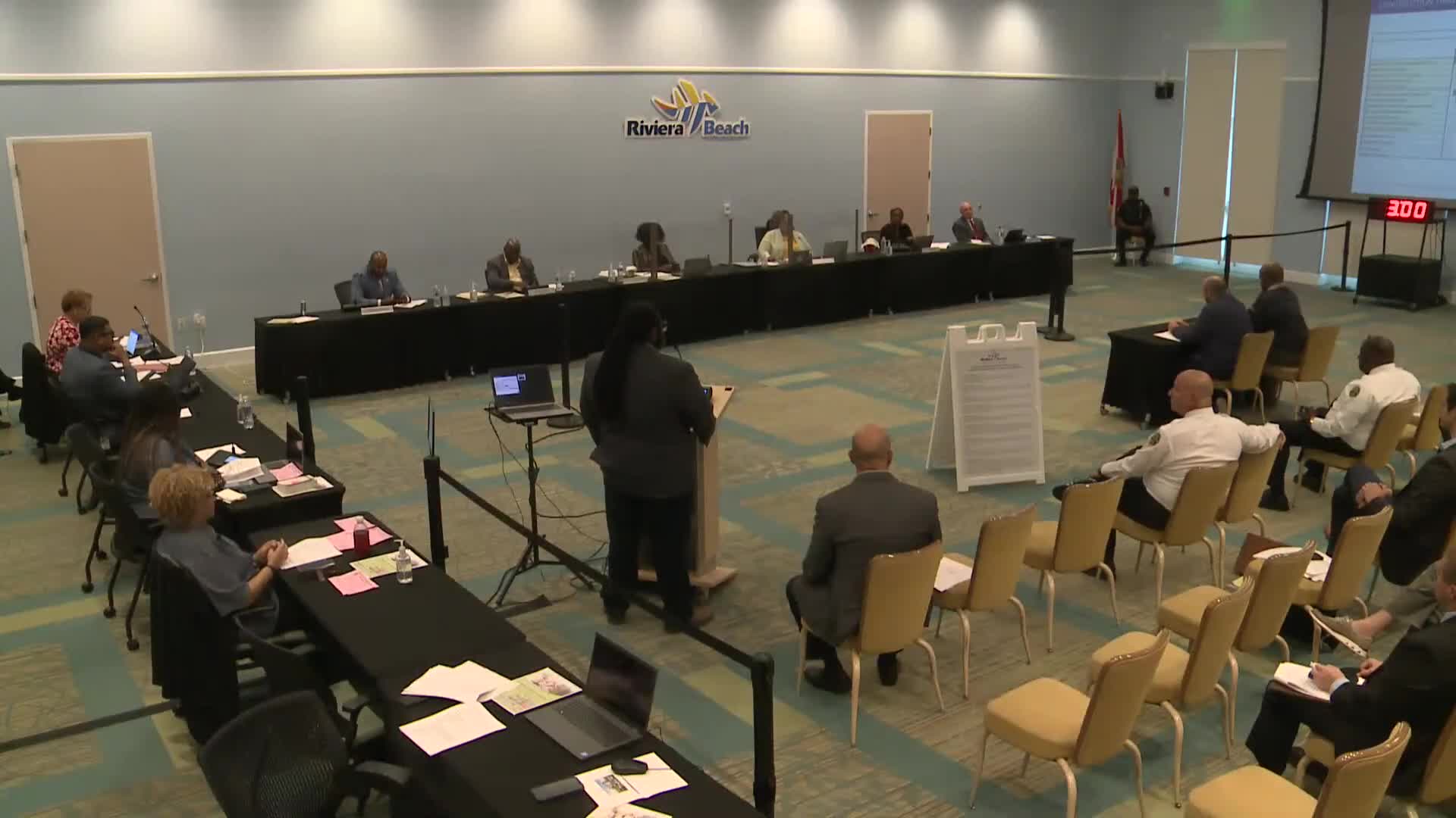 Riviera Beach council faces public concerns over property disputes and meeting transparency