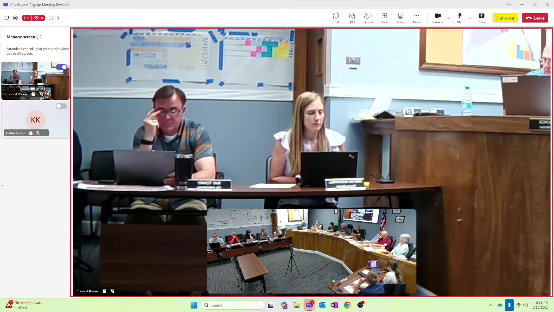 City Council approves insurance policy for volunteer firefighters and grants funding application