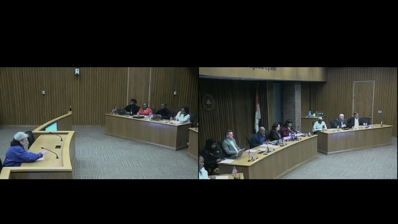 Resident criticizes Council Chair Duron Wilson's conduct at June 3 meeting