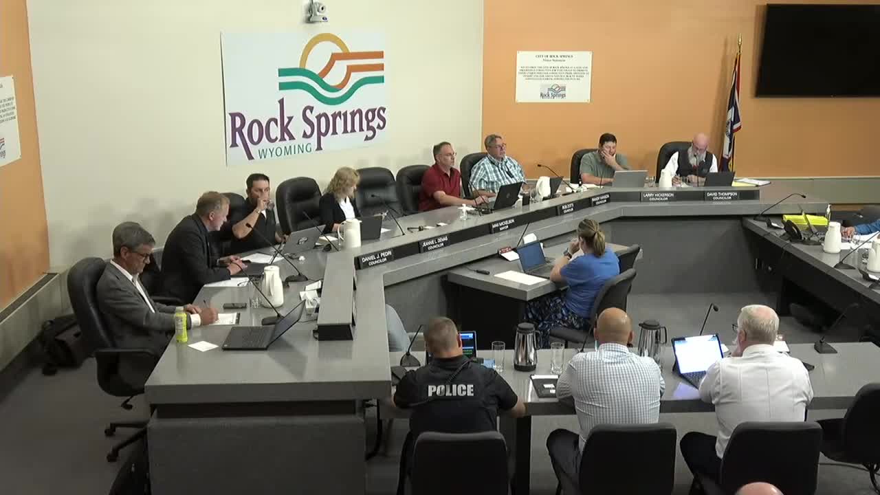 Rock Springs Council approves police grant and multiple service permits