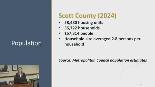 Scott County reports population growth in housing, demographics and community services