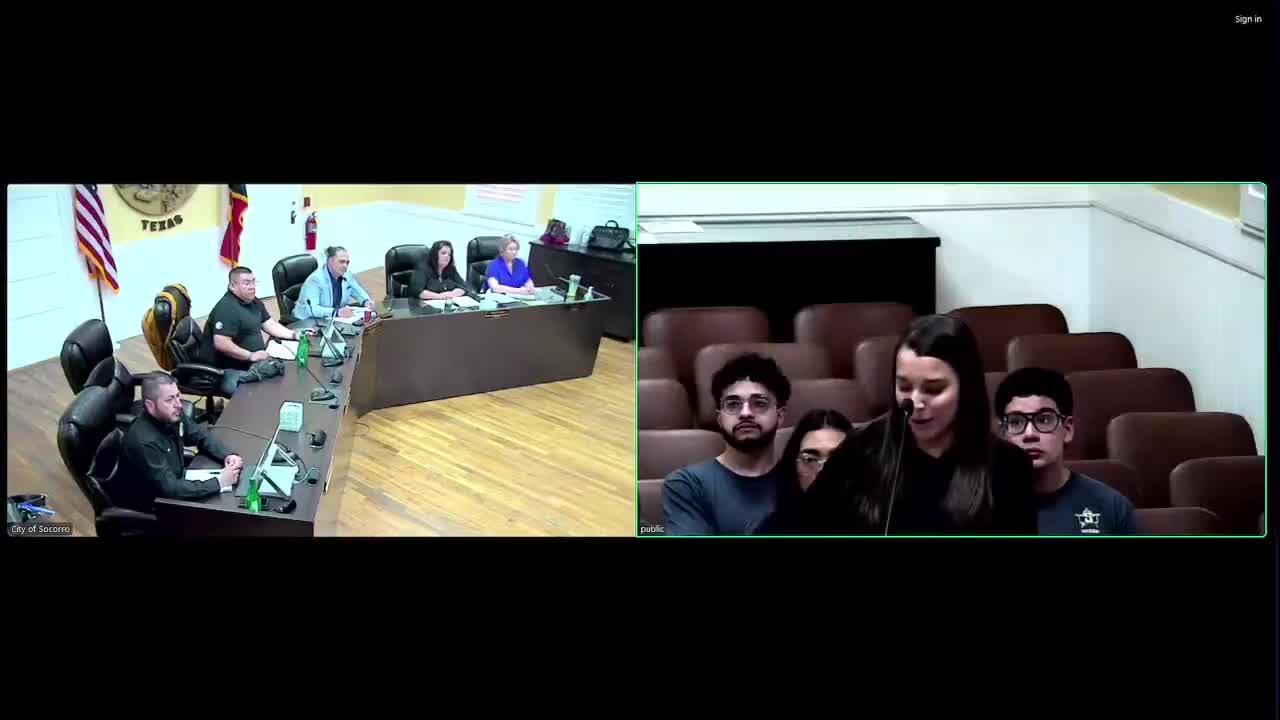 Congresswoman Escobar’s office reads congressional recognition of Rio Vista Bracero Farm into Socorro record