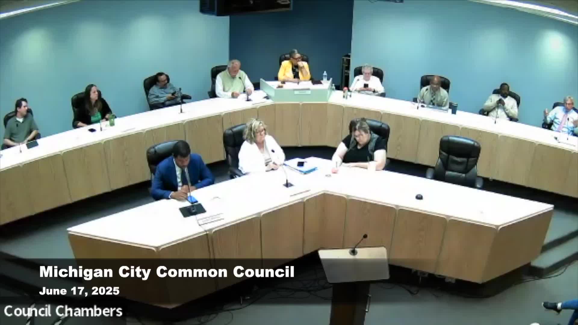 Councilman Dabney urges United States to cool off on public issues