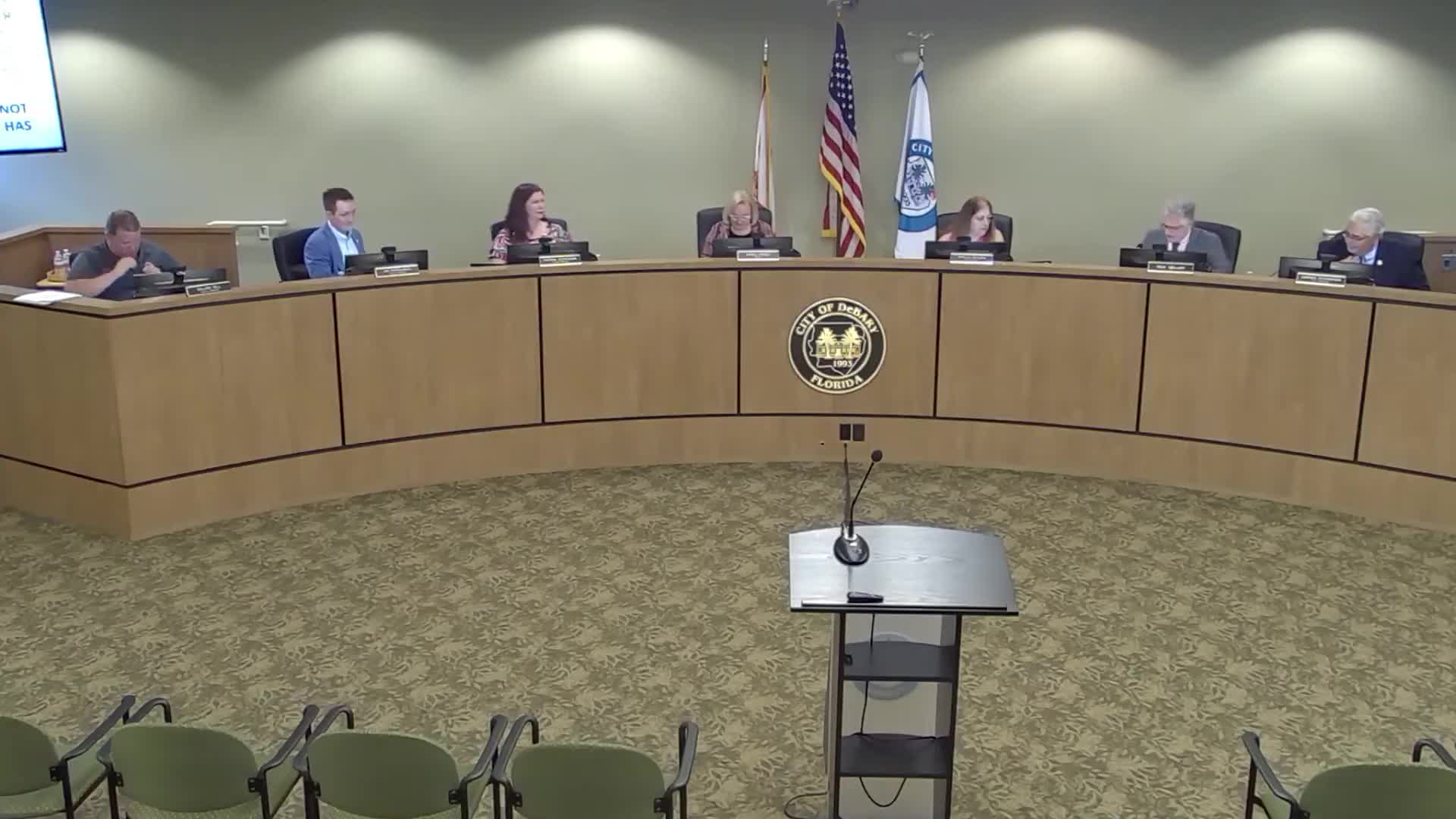 DeBary council approves second reading of DeBary Town Park MPUD minor amendment