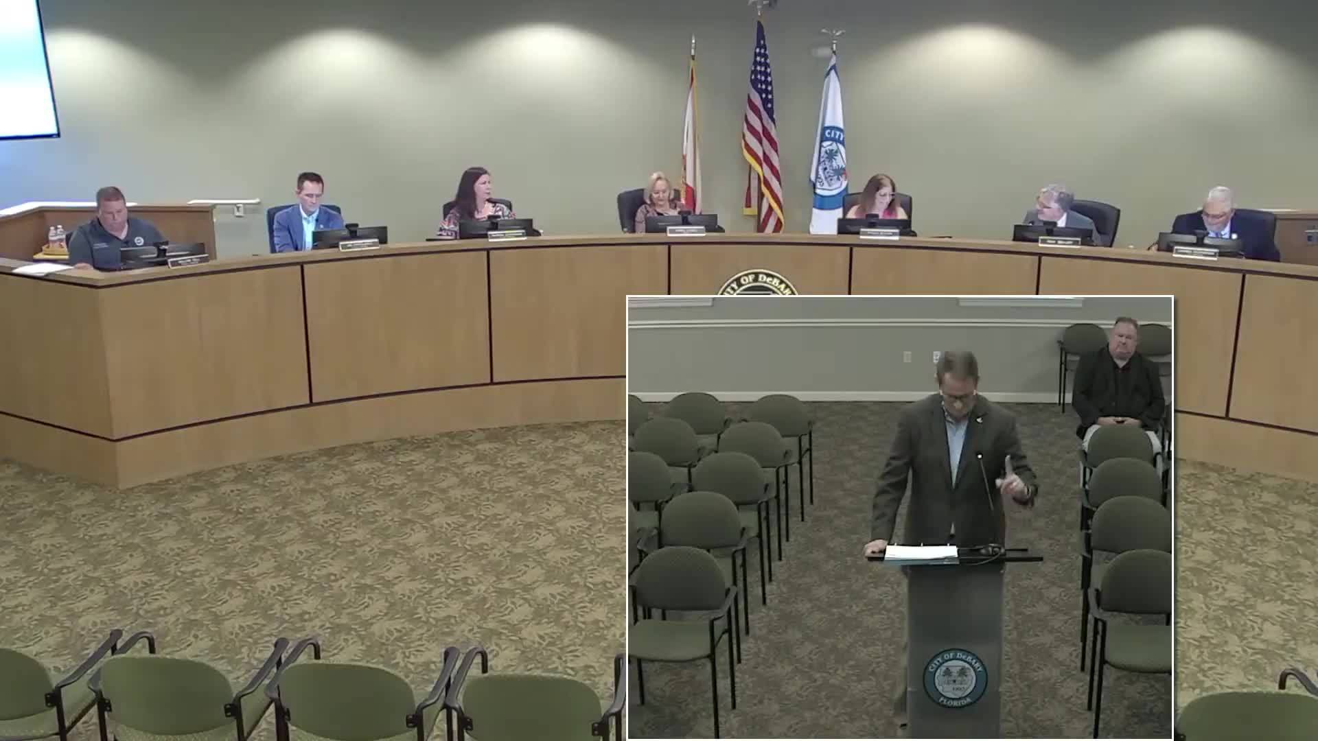 DeBary council advances Southwest Sector mobility plan and new mobility fees on first reading, includes Dirksen Road funding set‑aside