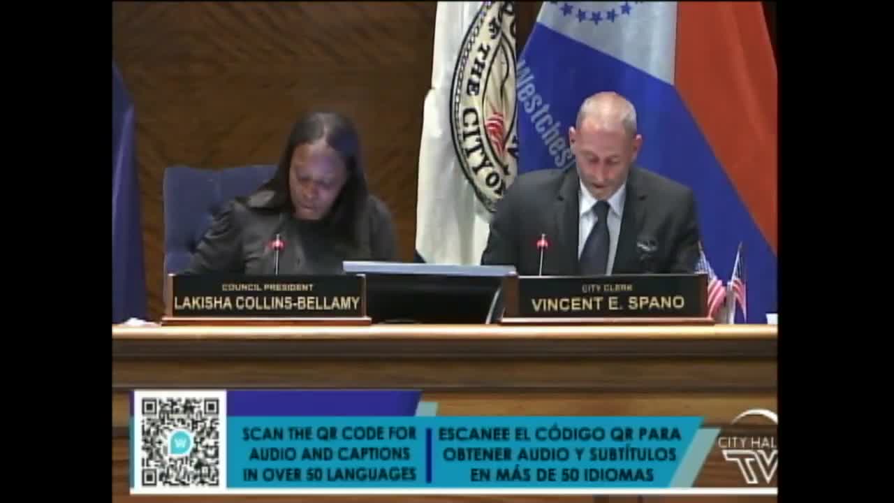 Yonkers council adopts 2025–26 fiscal package, including tax budget, bonds and notes; several measures pass unanimously