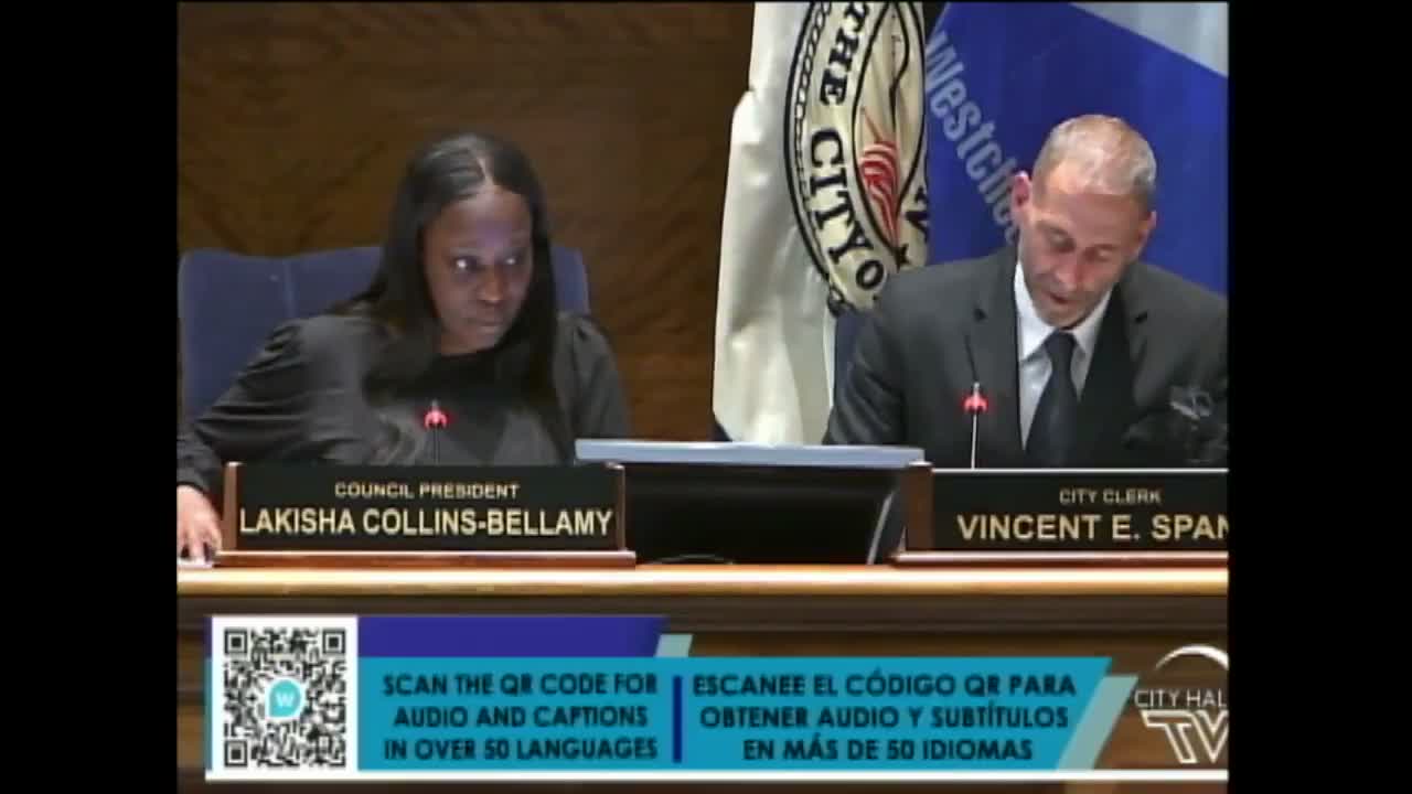 Yonkers council backs increased federal funding for Section 8 vouchers; roll call split recorded