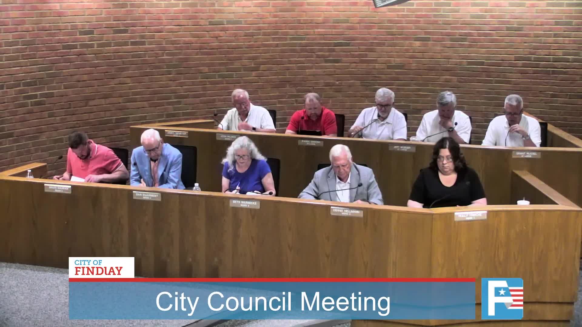 Findlay City Council addresses cease and desist on Downtown North River project