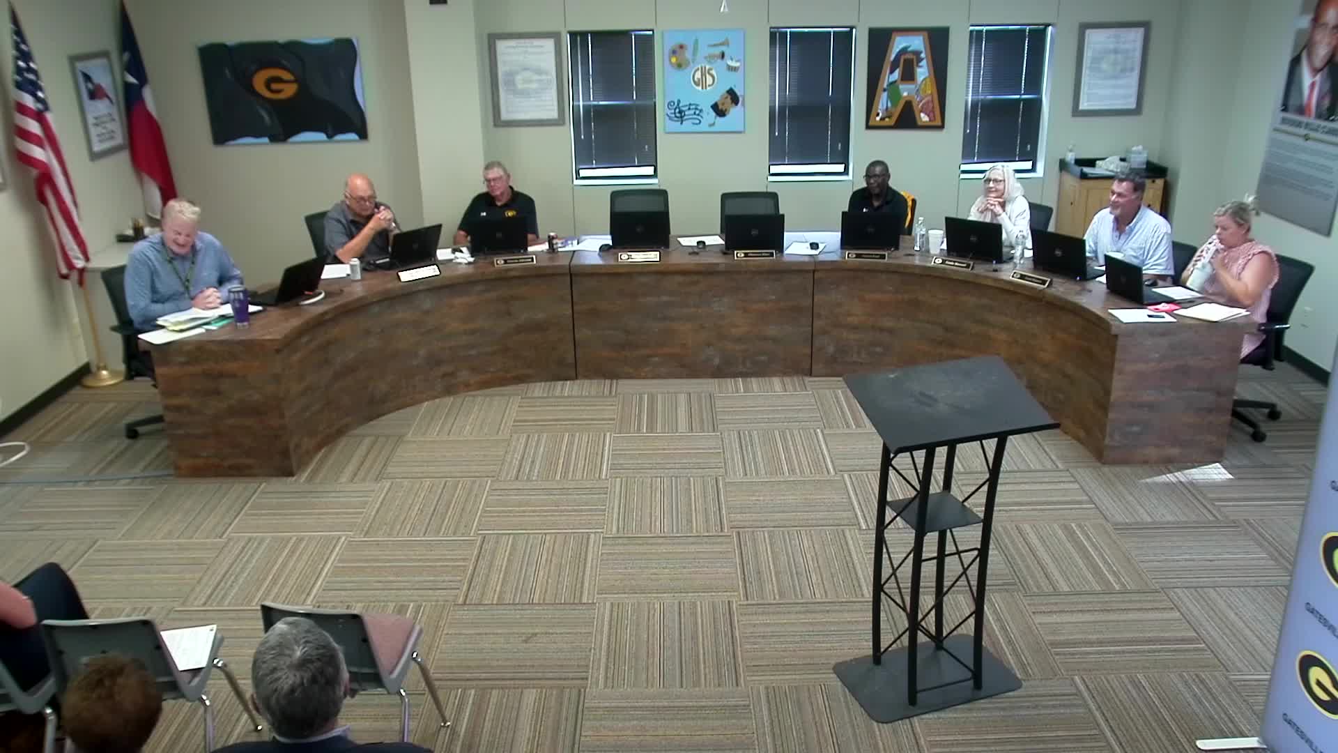 Gatesville School Board discusses teacher recognition and grant applications for safety upgrades