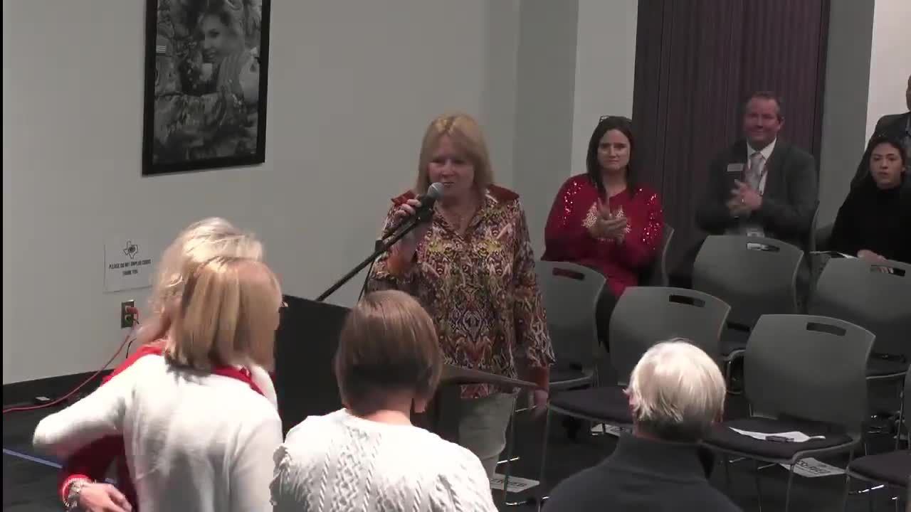 Granbury Education Foundation honors leadership at school board meeting