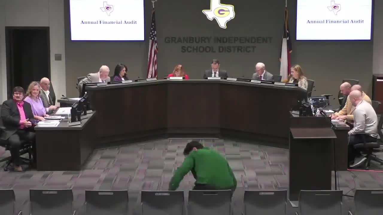 Granbury ISD financial audit reveals clean opinion and positive budgeting outcomes