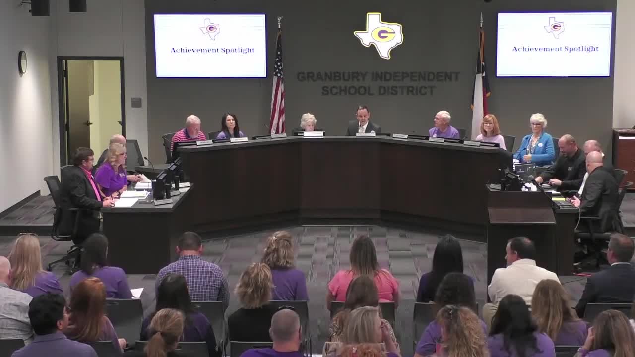 Granbury ISD celebrates 10 campuses earning Purple Star designation for military students