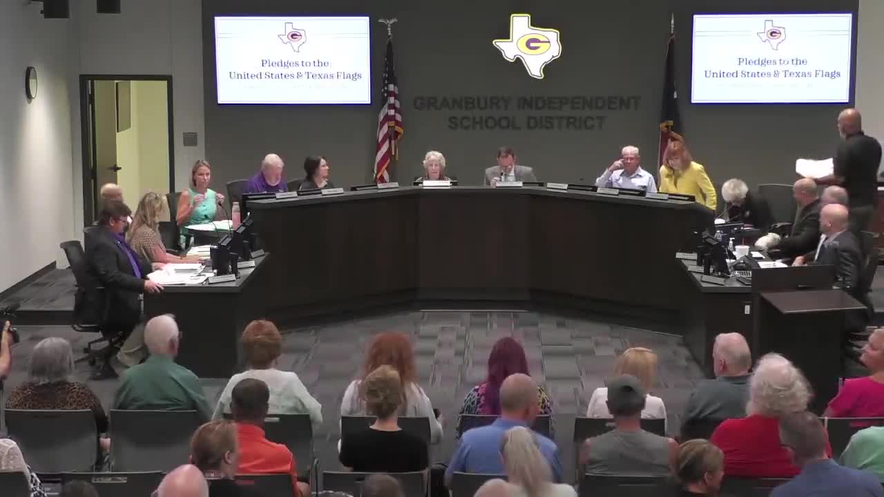 Granbury High School MCJROTC honored as naval honor school for tenth year