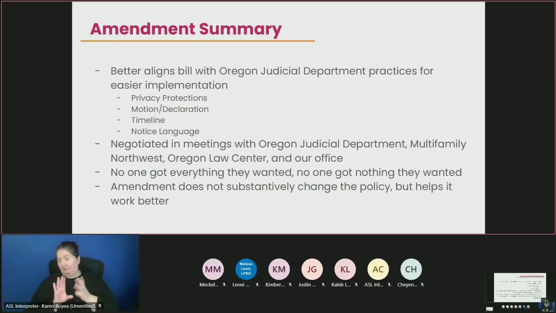 Senate committee reviews eviction payment process to aid landlords and families