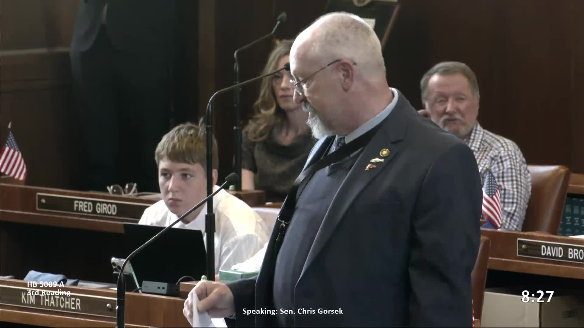 Senate passes House Bill 5009 amid conflict of interest discussion