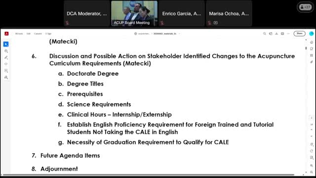 Acupuncturists seek name change for broader practice recognition