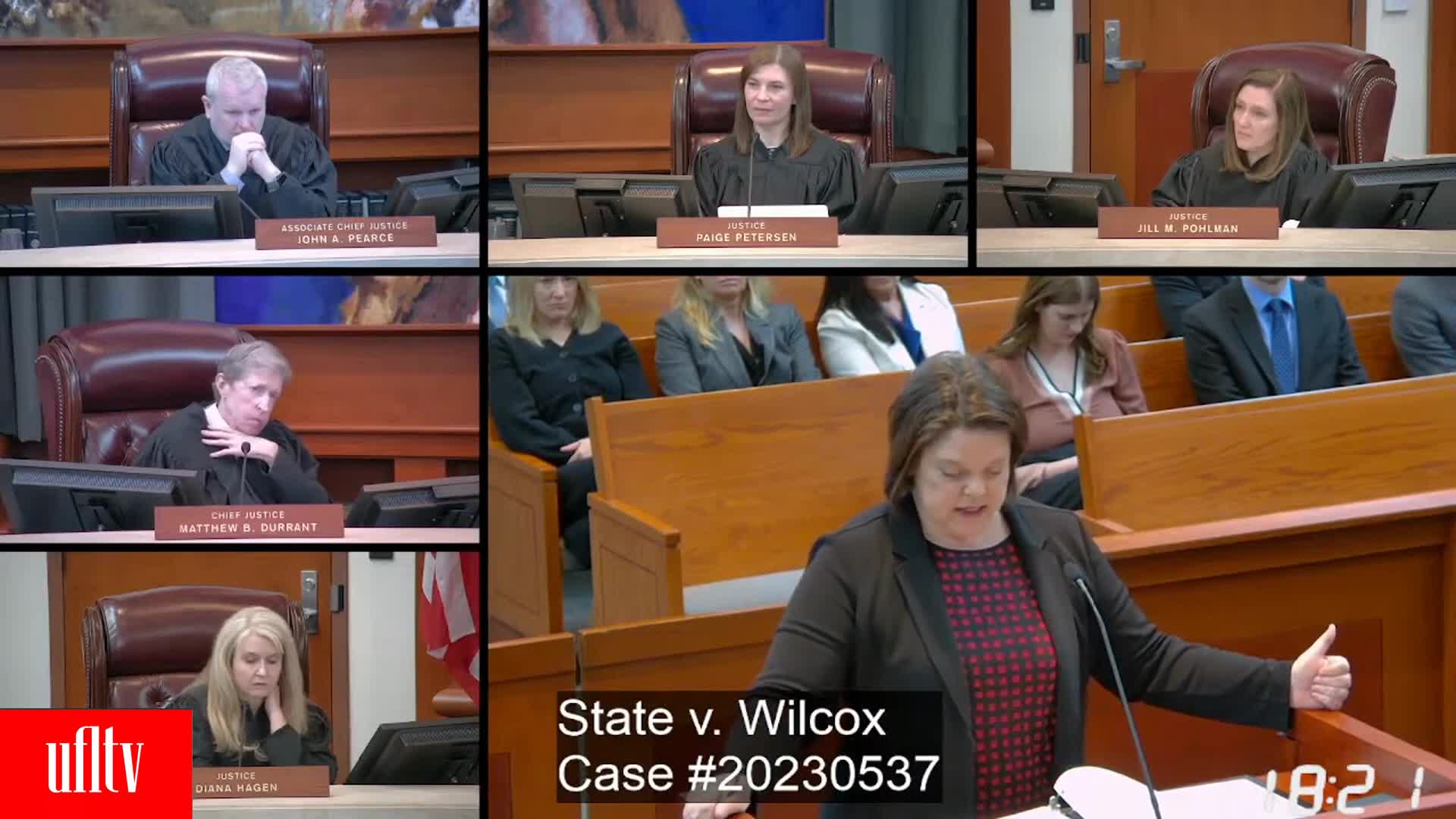 Court reviews evidence on coach's justified use of force ruling