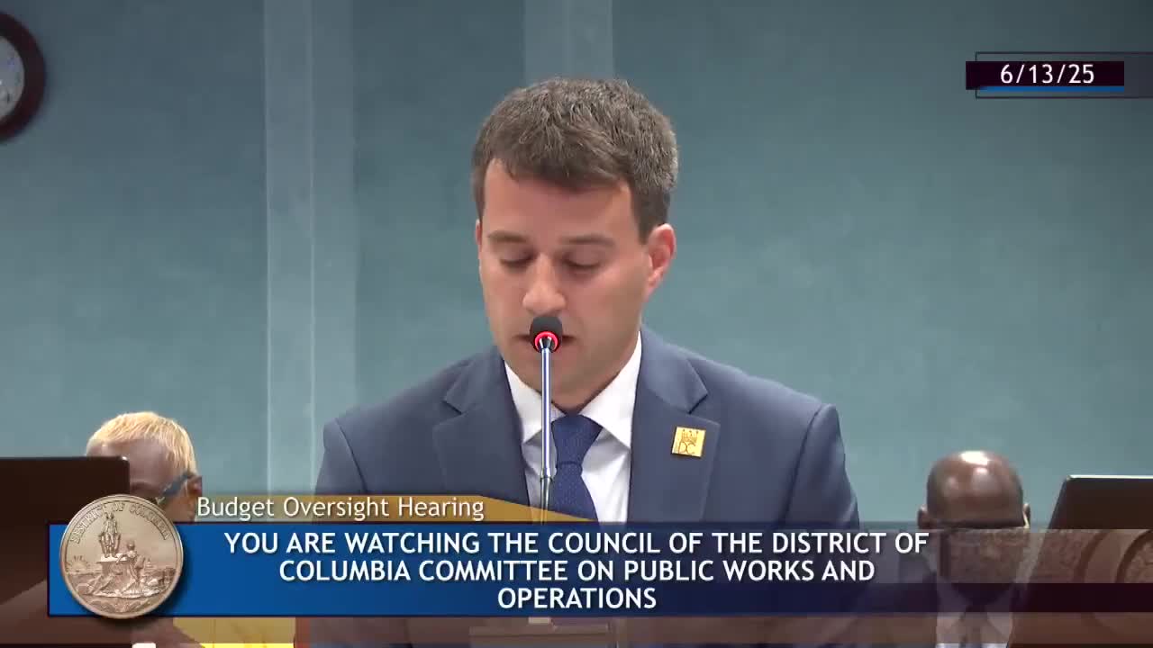 DFHV outlines budget impact on transportation amid declining revenues in Washington DC