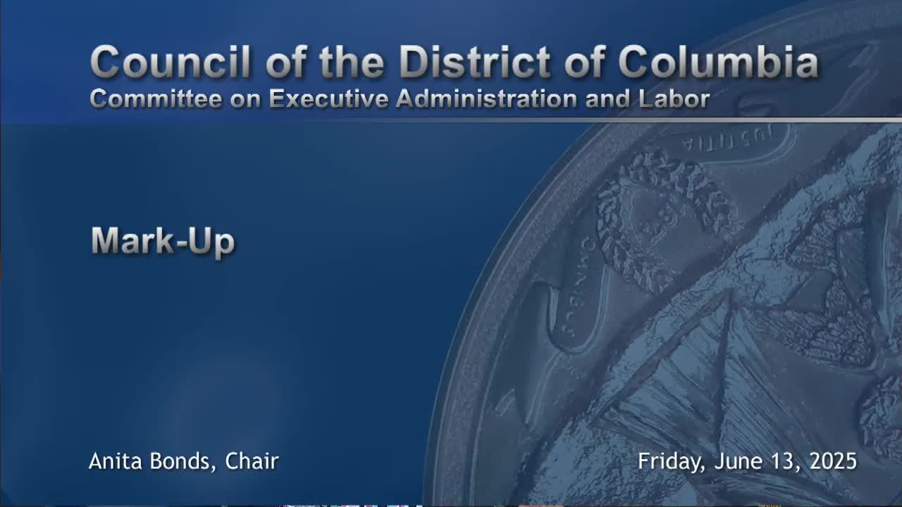 Council committee advances Parity in Workers Compensation Recovery Act of 2025