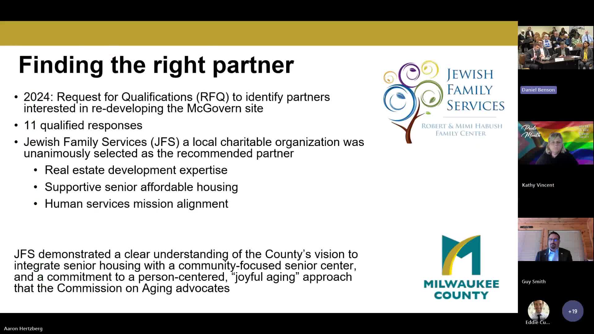 Milwaukee County partners with Jewish Family Services for affordable housing project
