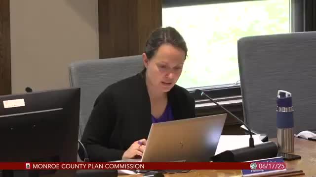 Monroe County Plan Commission weighs tighter hearing rules as CDO amendment work continues