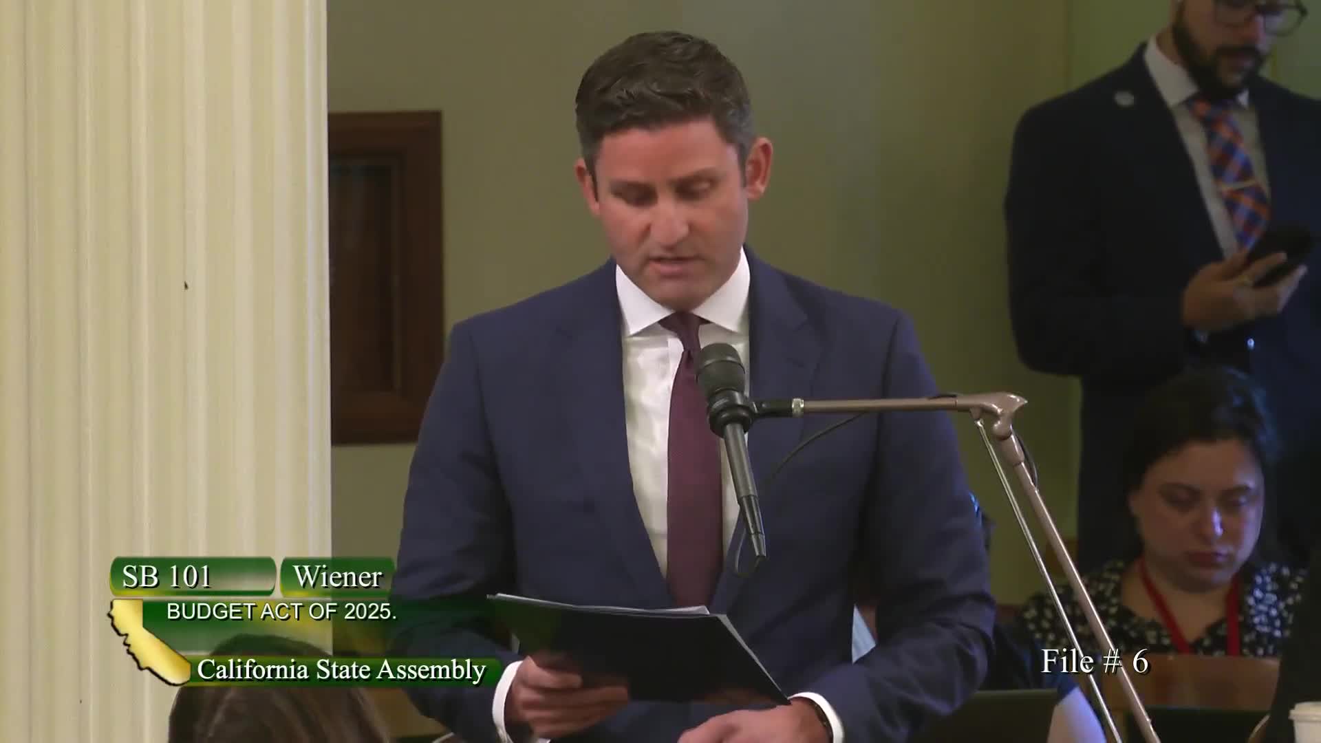 California Assembly debates controversial SB 101 budget amid fiscal challenges and federal cuts