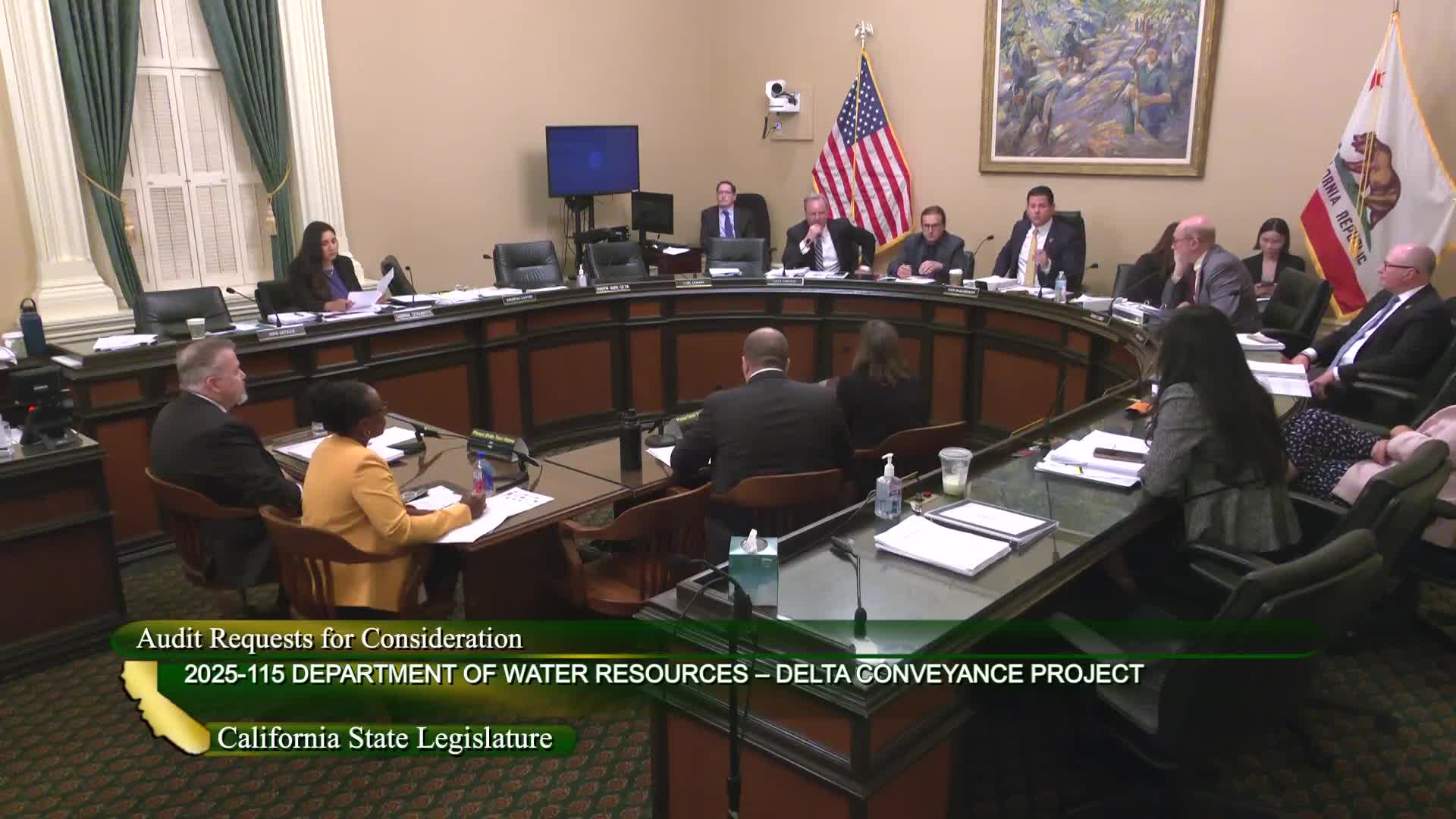 California legislators debate transparency and audit of Delta Conveyance Project funding
