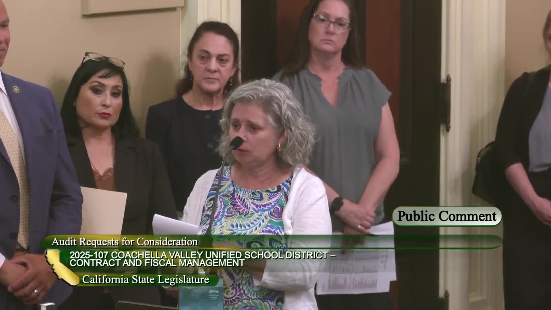 California Teachers Association supports full-scale audit at Riverside County meeting