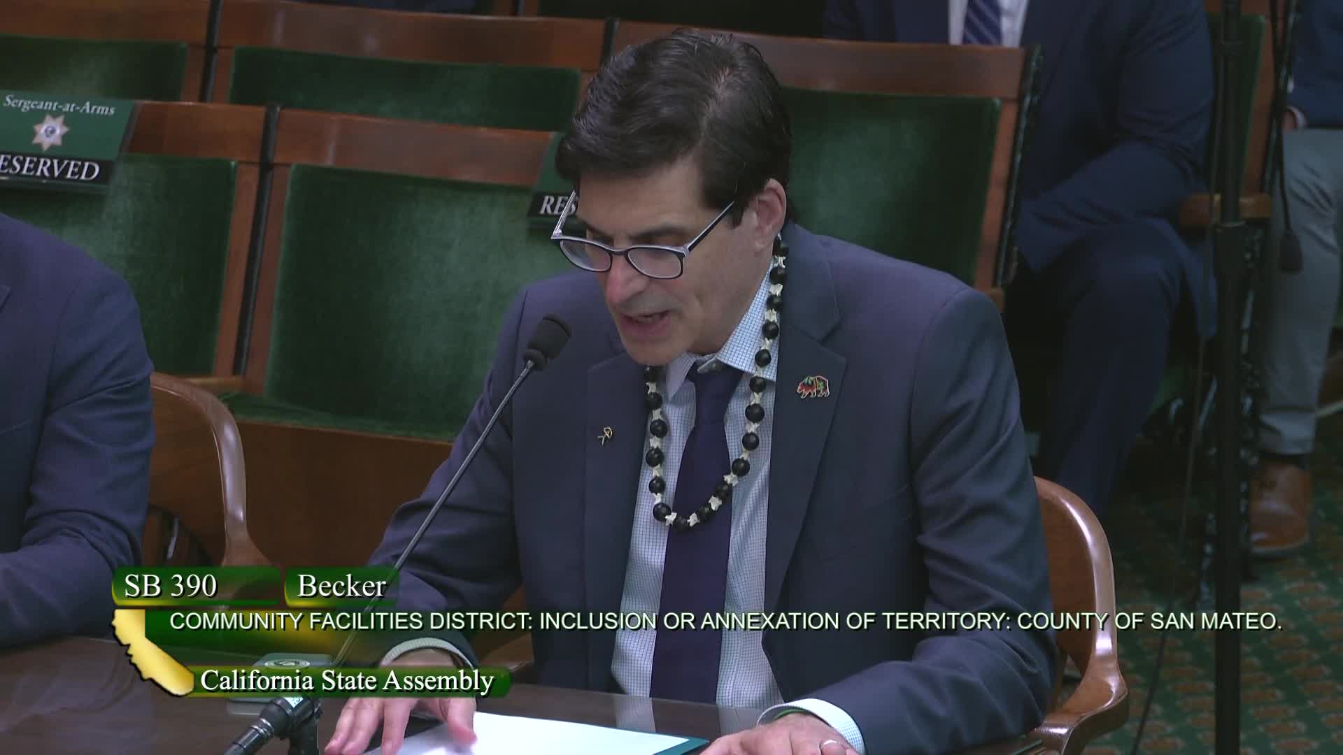 James Coleman advocates Senate Bill 390 to boost South San Francisco biotech infrastructure