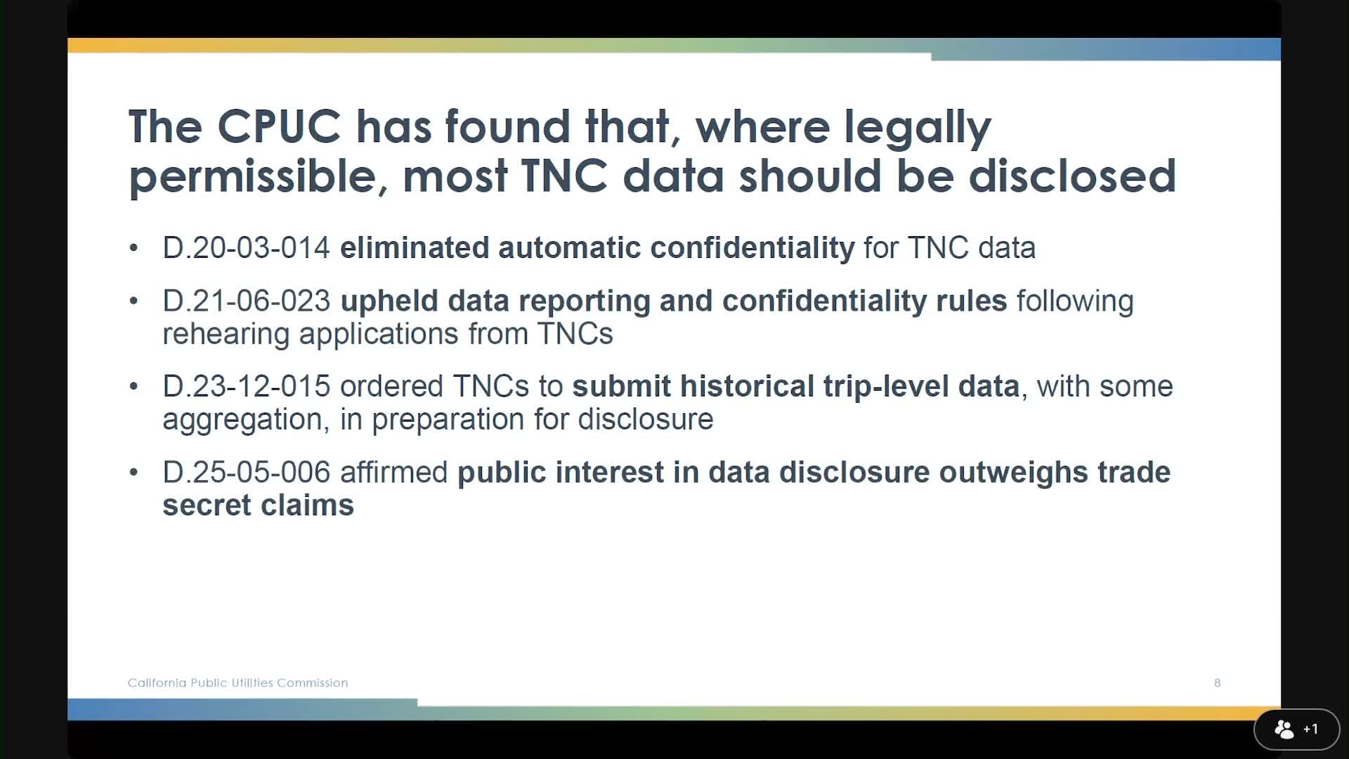CPUC enacts new TNC safety regulations including background checks for unaccompanied minors