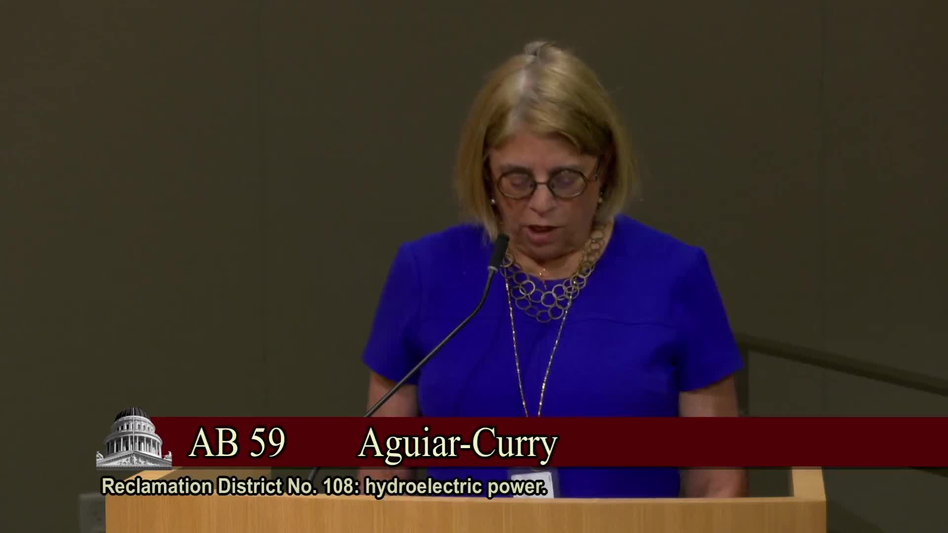 Colusa County Board supports permanent hydropower authority for RD 108