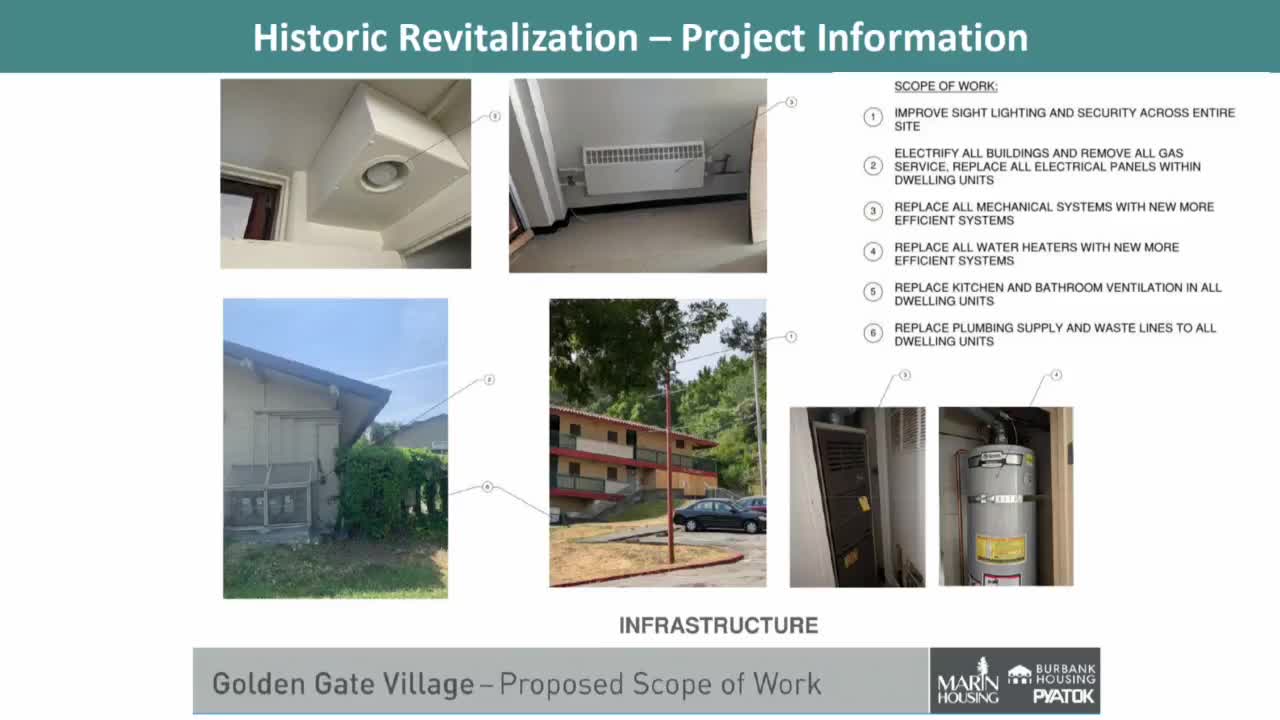 City officials clarify Golden Gate Village renovation project details to residents