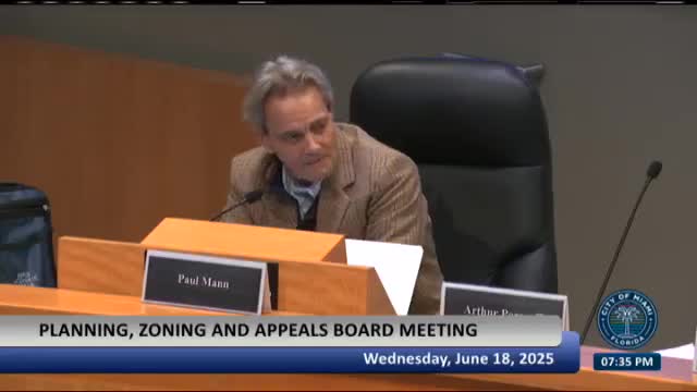City Planning Board debates Little River rezoning amid public concerns