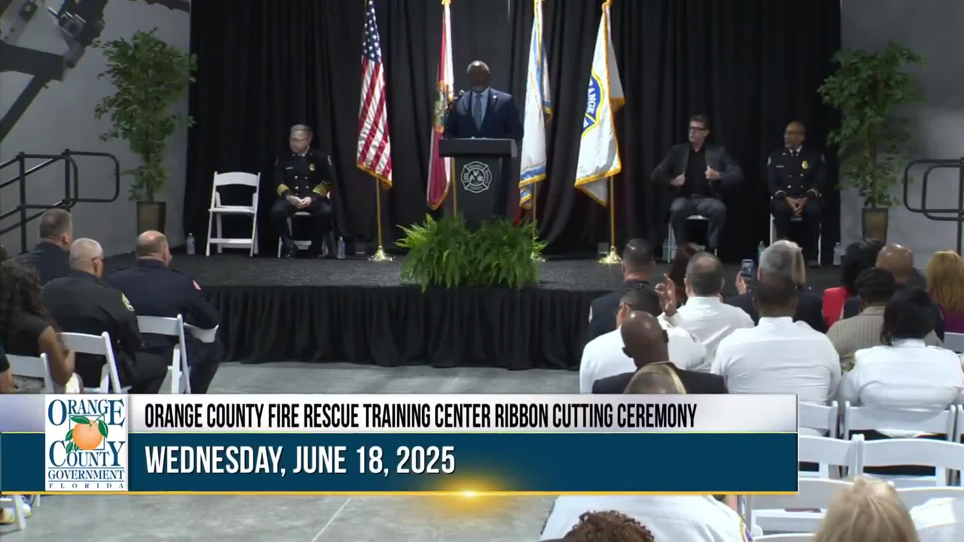 Orange County honors retiring Fire Chief Fitzgerald and welcomes Chief Rios