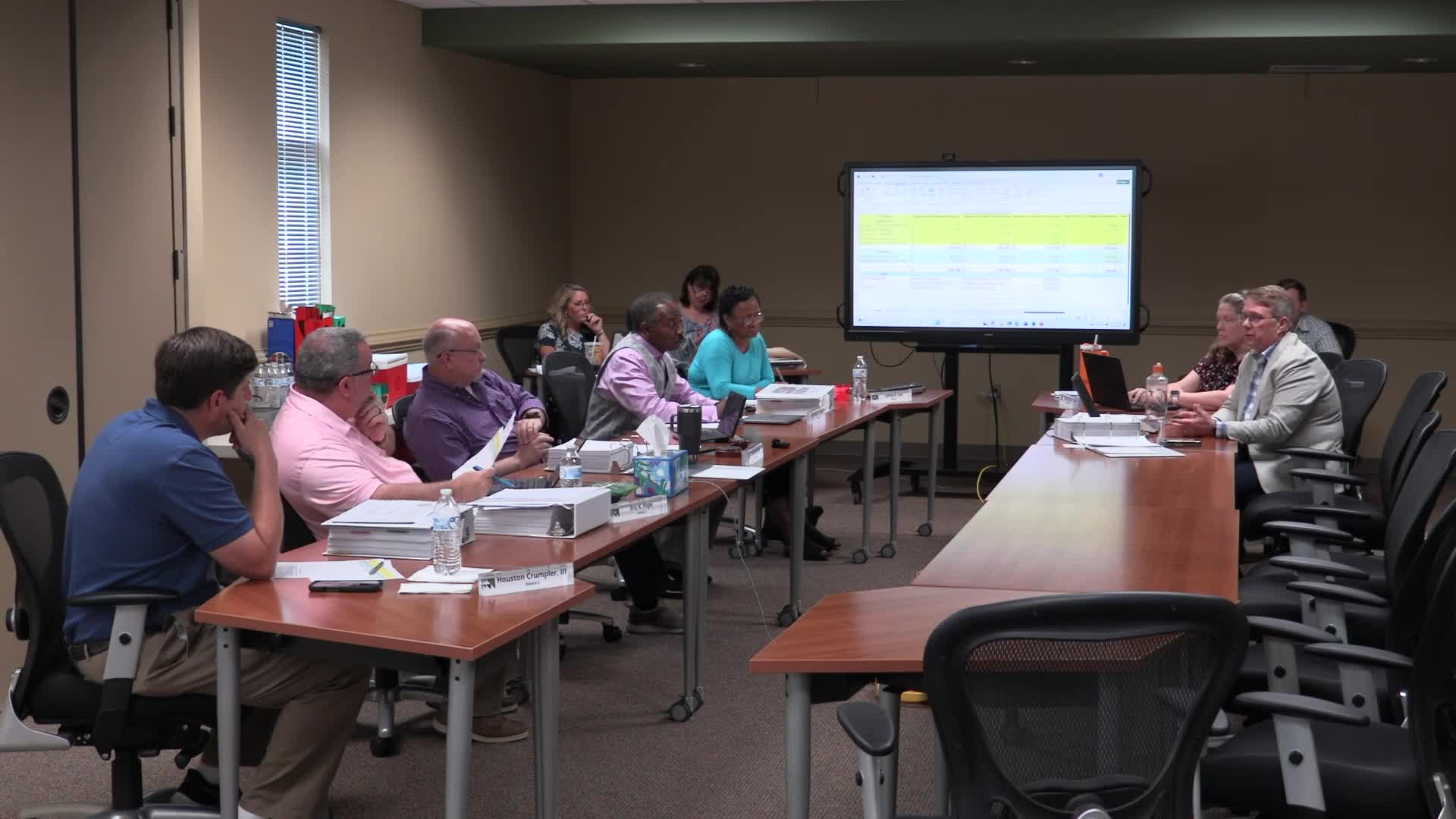 Commissioners set aside training funds, move $800 for deeds and earmark a special training reserve