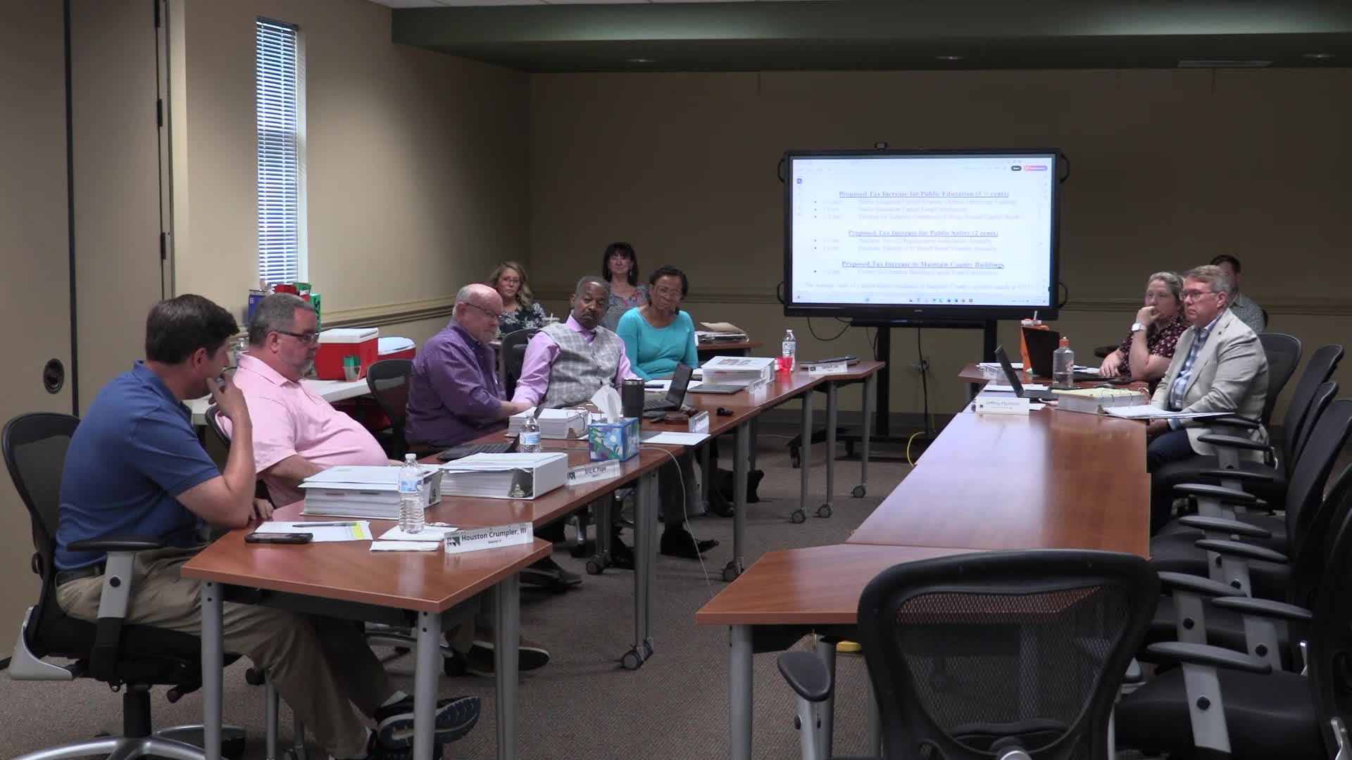 Duplin County educators outline budget challenges and capital outlay strategies