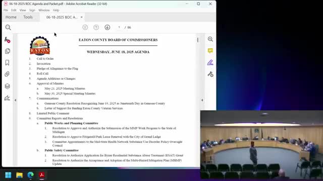 Commissioners debate resolution for Bridal Month amid procedural disagreements