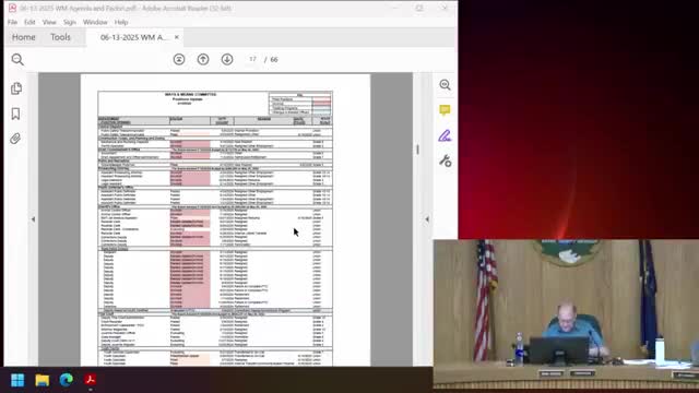 Human Resources report: vacancies, central dispatcher hire authorized; MERS study may extend amortization