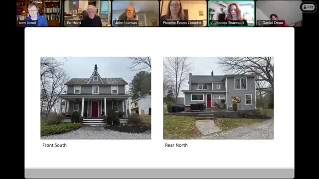 Corbett Historic Landmarks Commission reviews updated addition proposal for 1890 home