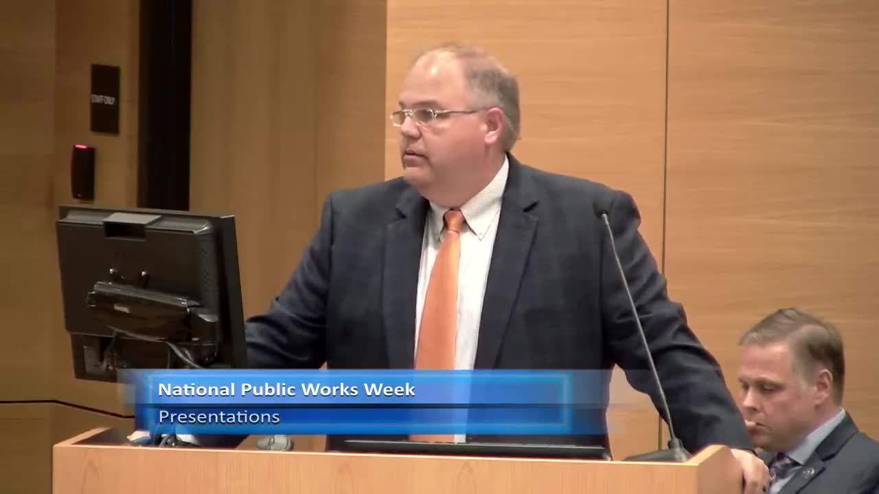 Garner Council honors Public Works for vital contributions and community support