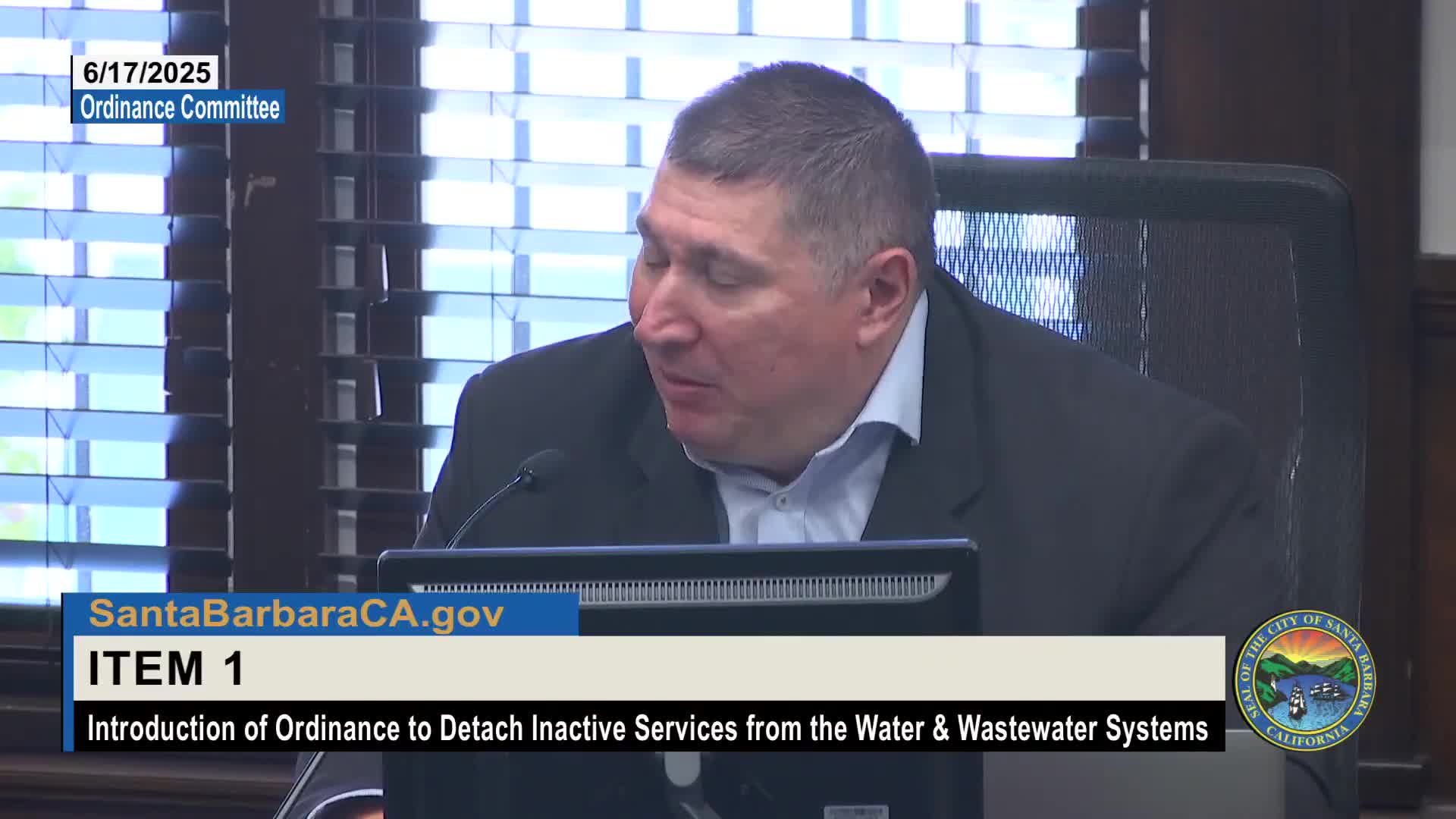 Council member Jordan questions Central Coast hookup fees and comparison to Goleta