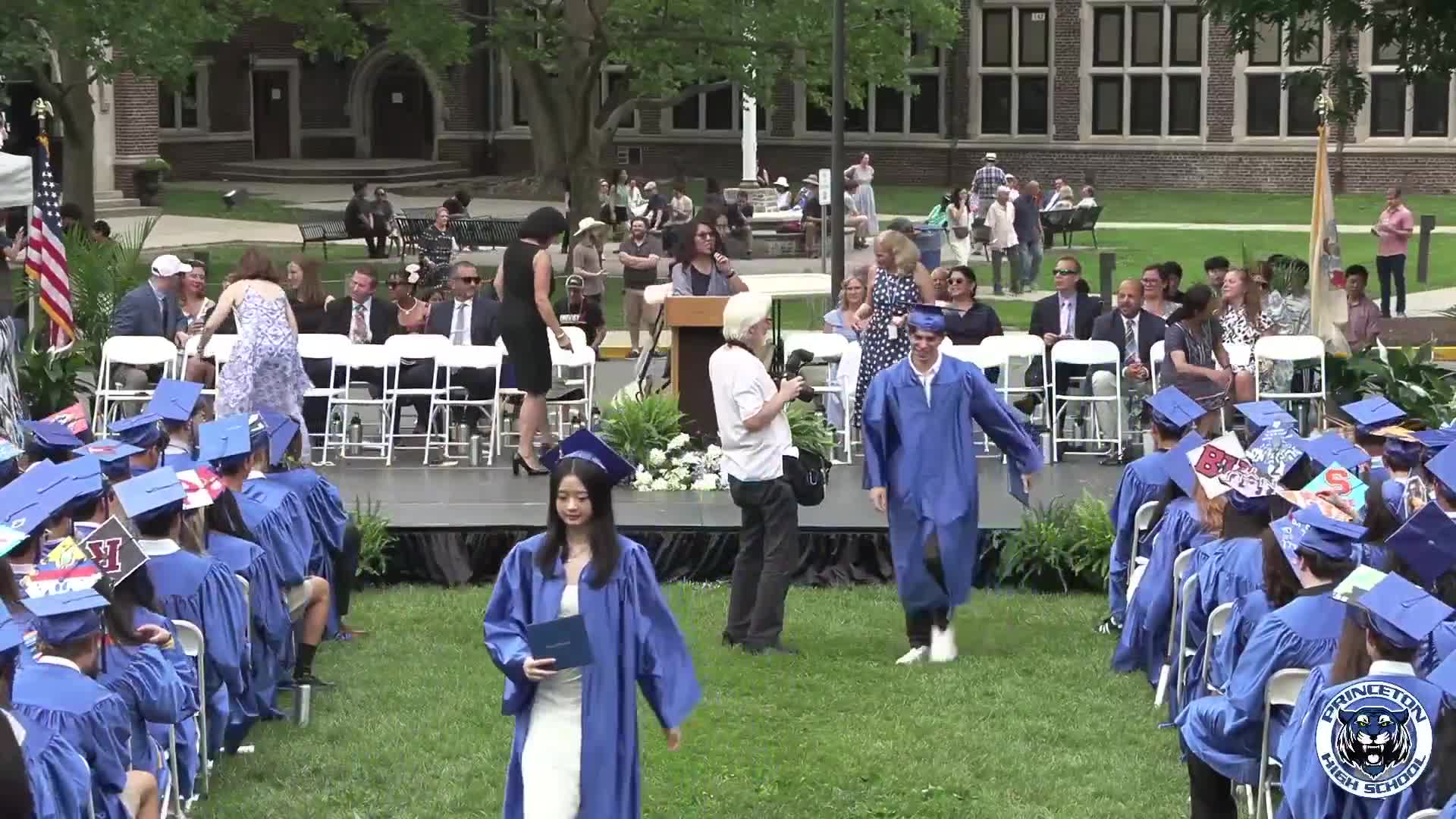 Graduation ceremony celebrates class of 2029 with applause and traditions